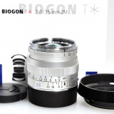 ビオゴン35mm F2  ZM シルバー  《Biogon T* 2/35 ZM》