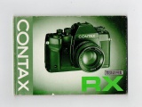 CONTAX RX  取扱説明書(取説)