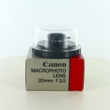 キヤノン MACRO PHOTO LENS 20mm f/3.5