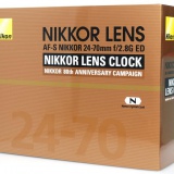 NIKKOR LENS CLOCK 80周年記念オリジナル「NIKKOR レンズクロック」