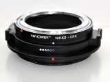 K&F Concept レンズマウントアダプター NIK（G）-GFX ニコンFマウントレンズ → 富士フィルムGFX Gマウントボディ