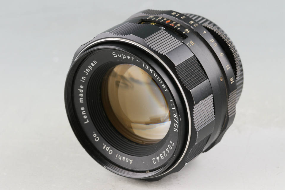 Asahi Pentax Super-Takumar 55mm F/1.8 Lens for M42 Mount #53088H32#AU