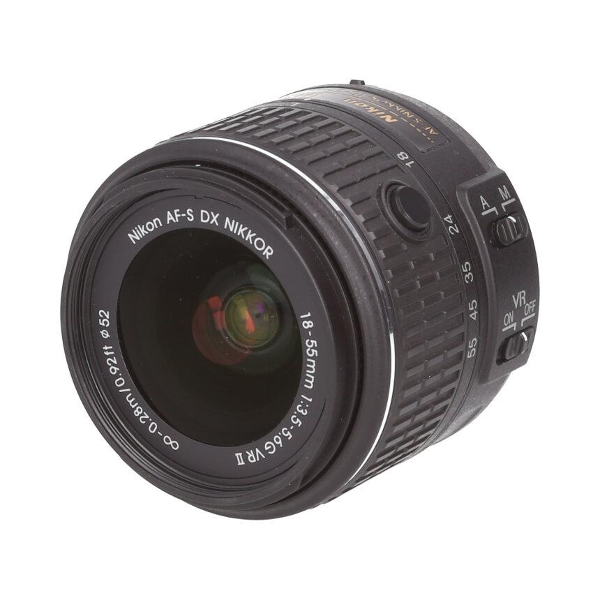 Nikon AF-S DX VR18-55mm F3.5-5.6G II  【AB】