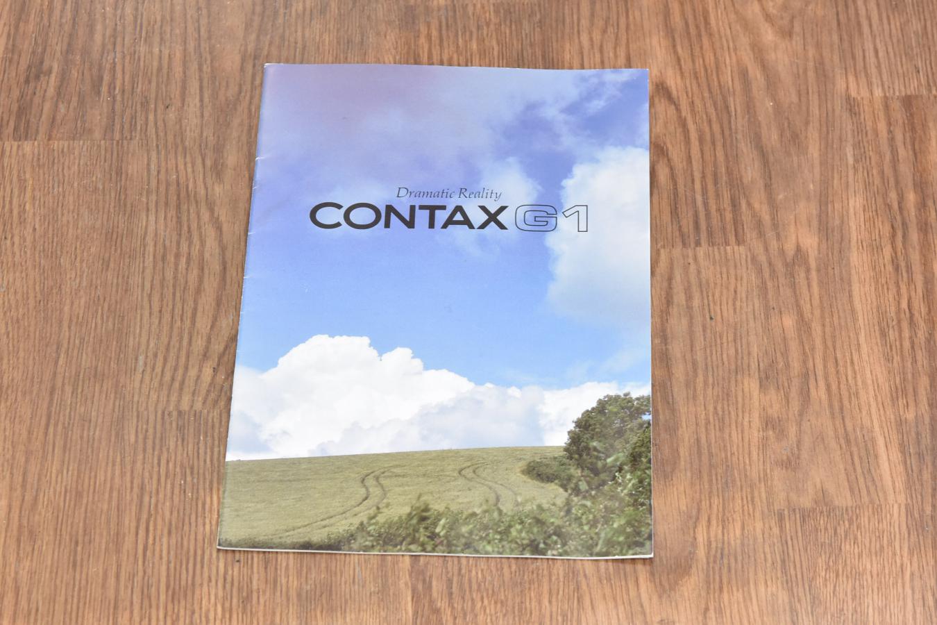 【絶版カタログ 希 少】CONTAX G1