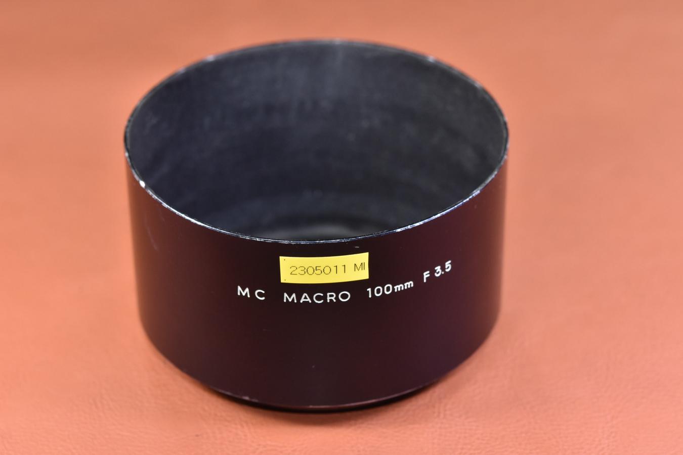 【絶版アクセサリー】minolta MC MACRO 100mm F3.5用METAL HOOD