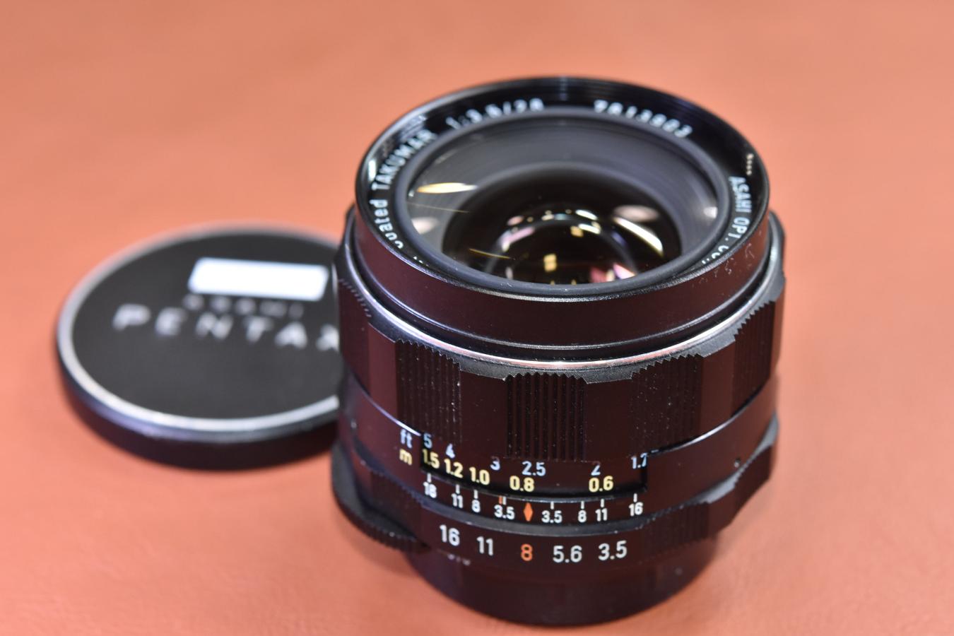 PENTAX Super-Multi-Coated TAKUMAR 28mm F3.5【カメラ女子に絶大な人気のオールドレンズ M42マウントレンズ】