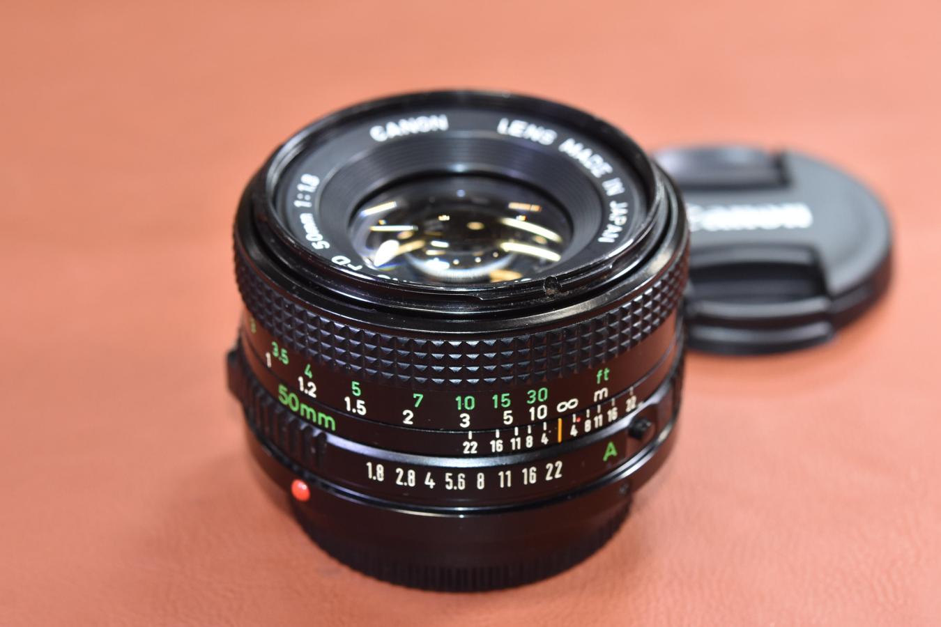 Canon NEW FD 50mm F1.8 【カメラ女子に絶大な人気のオールドレンズ】