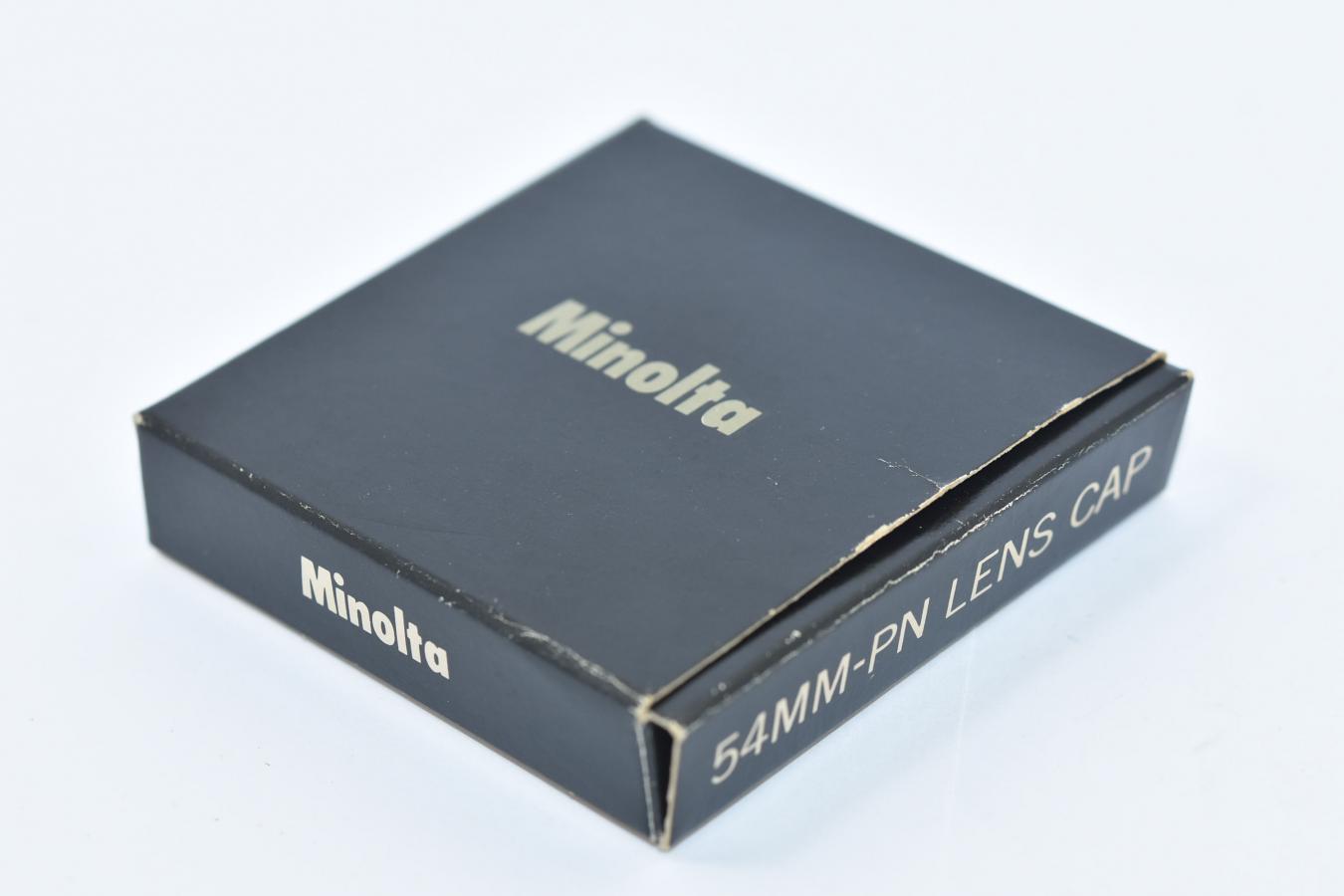 【希 少】Minolta 54MM-PN LENS CAP 元箱付