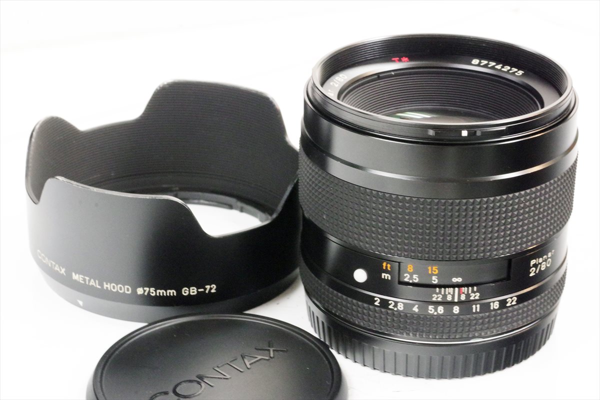 Contax645 プラナー80/2 T*