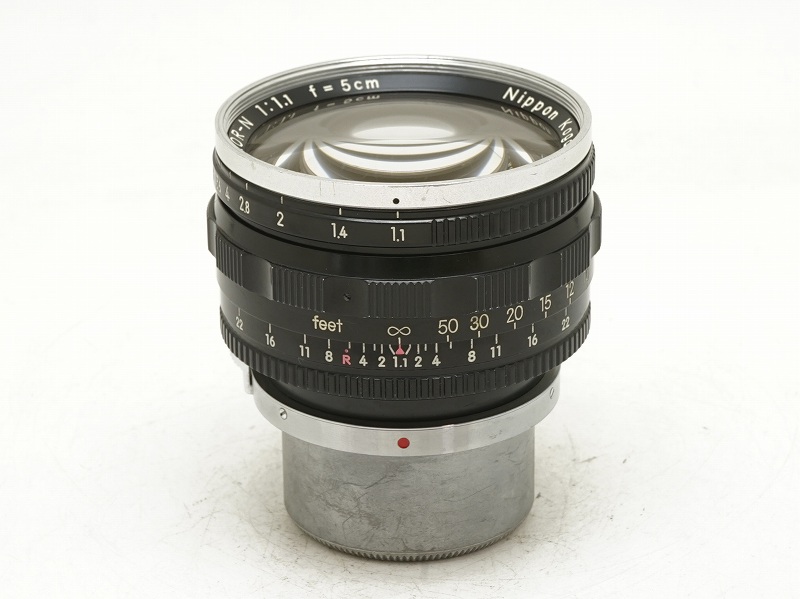 NIKKOR-N 50mm F1.1 外爪 (Sマウント) 【OH済み】:J-カメラ NIKKOR-N 50mm F1.1 外爪 (Sマウント) 【OH済み】:J-カメラ