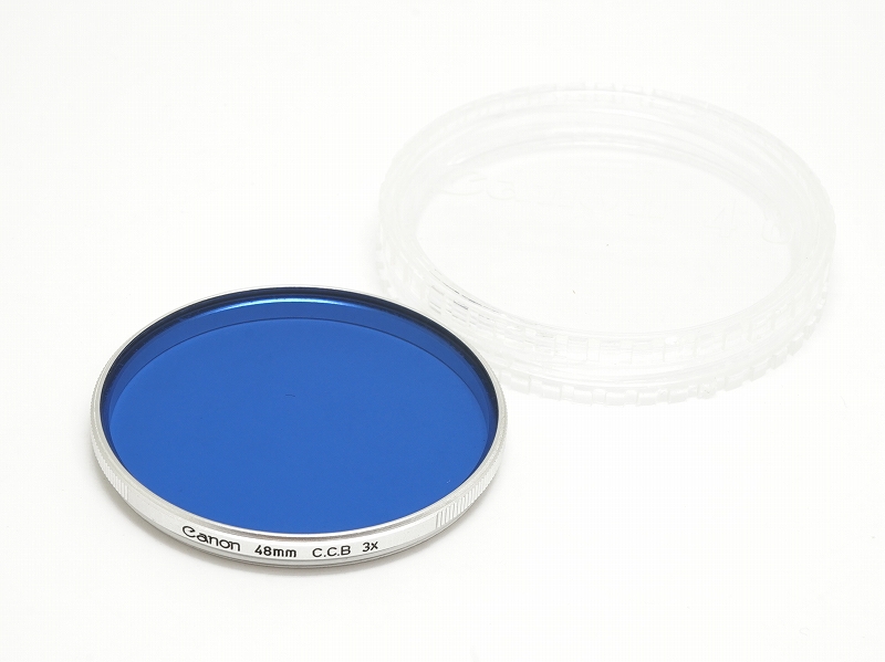フィルター48mm C.C.B 3X 銀枠 薄型