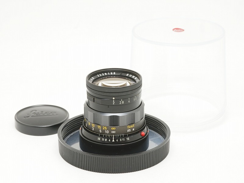 ズミクロン M50mm F2 (固定・後期) ブラックペイント