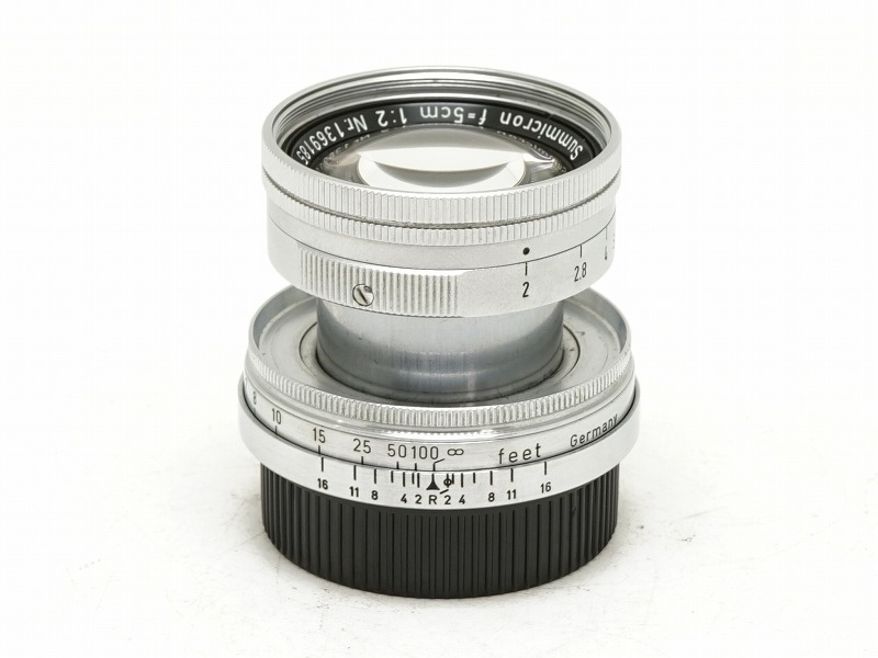Summicron-L 50mm F2 (沈胴) ズミクロン 【OH済み】