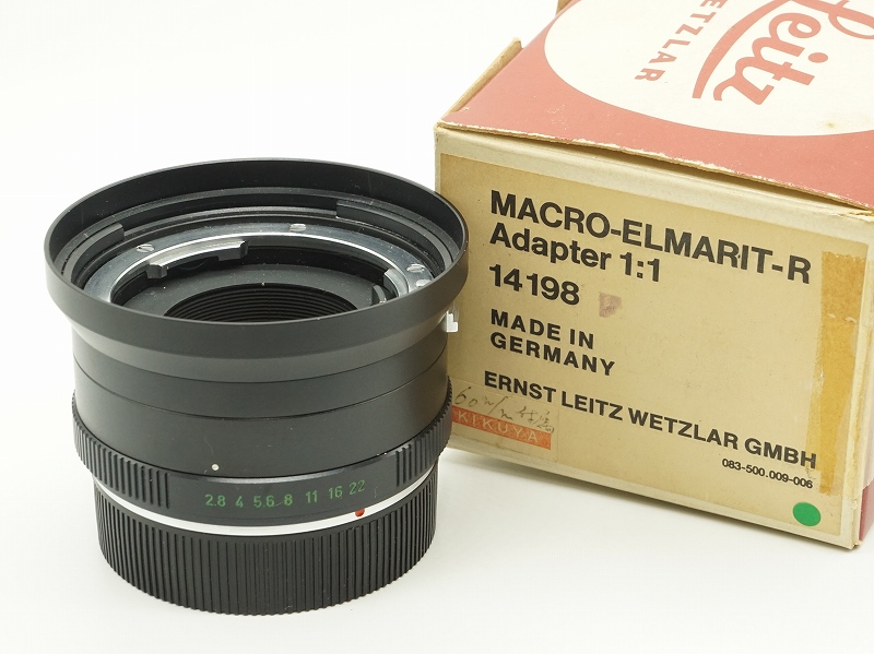 等倍マクロアダプター (R60mm F2.8用) 3カム 14198