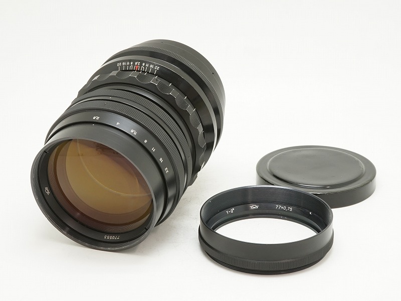 ロシア製 JUPITER-6-2 180mm F2.8 (M42) ジュピター