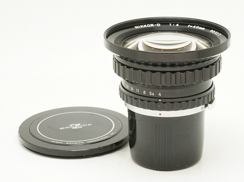 NIKKOR-D 40mm F4 (ゼンザブロニカマウント)