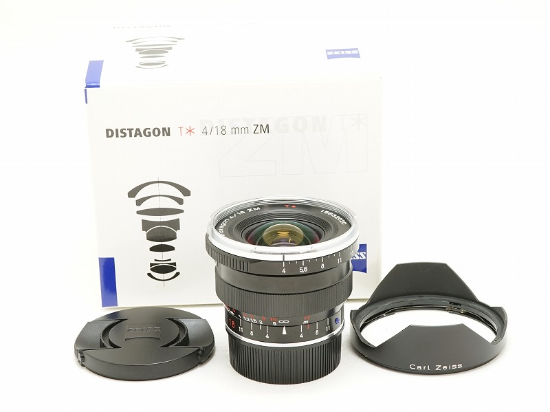 Distagon 18mm F4 ZM ブラック (ディスタゴン)