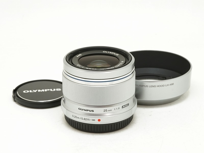 M.ZUIKO DIGITAL 25mm F1.8 シルバー