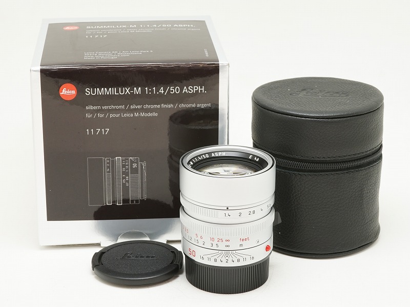 SUMMILUX-M 50mm F1.4 ASPH. (6bit) シルバー 「ポルトガル製」 ズミルックス (11717)