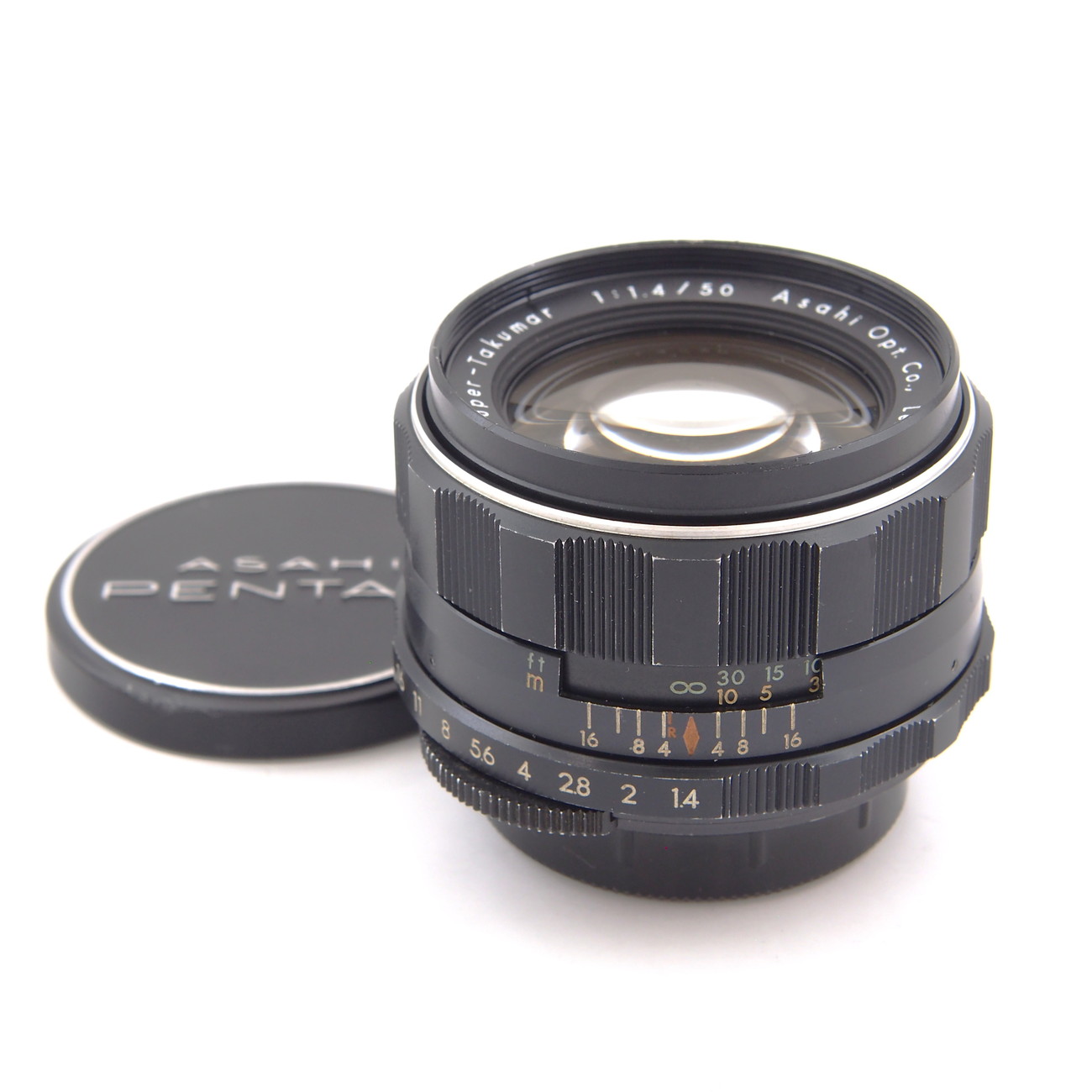 ■アサヒ・ペンタックス スーパータクマー50/1.4 初期8枚玉(M42)    ASAHI SUPER TAKUMAR 8 ELEMENTS