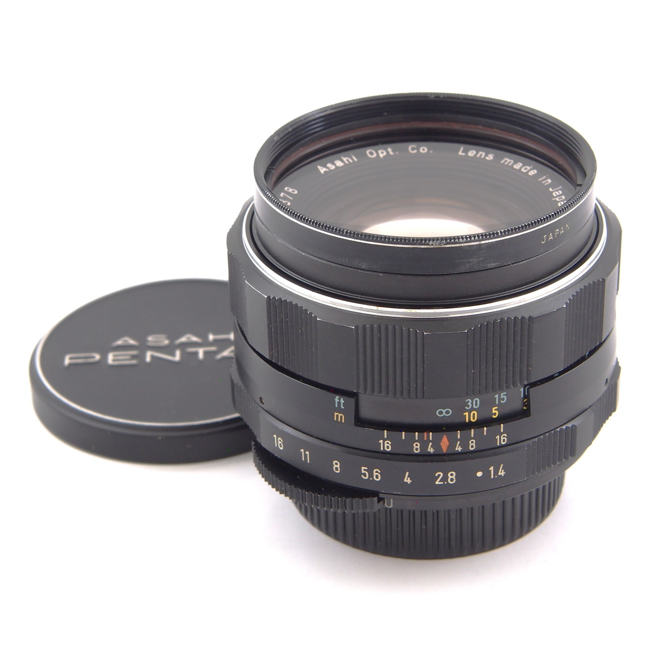 ■アサヒ・ペンタックス スーパータクマー 50/1.4 後期型（M42）  ASAHI SUPER TAKUMAR 