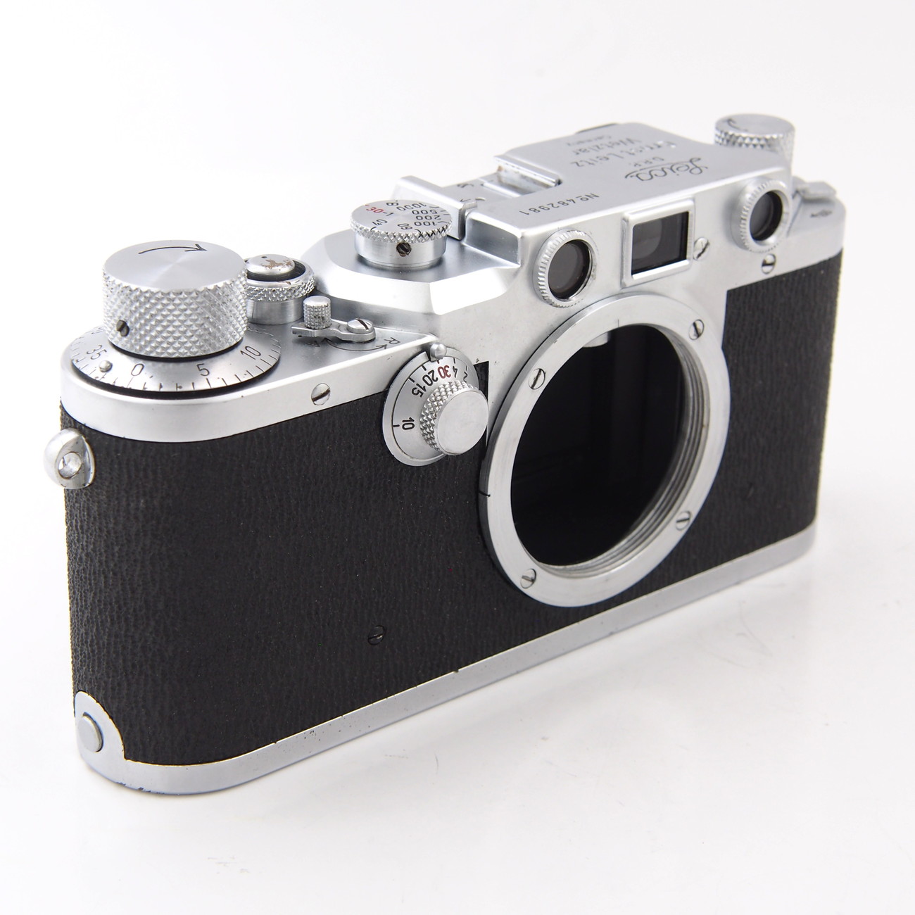 ■整備済 ライカIIIc シャークスキン LEICA IIIc No.482981