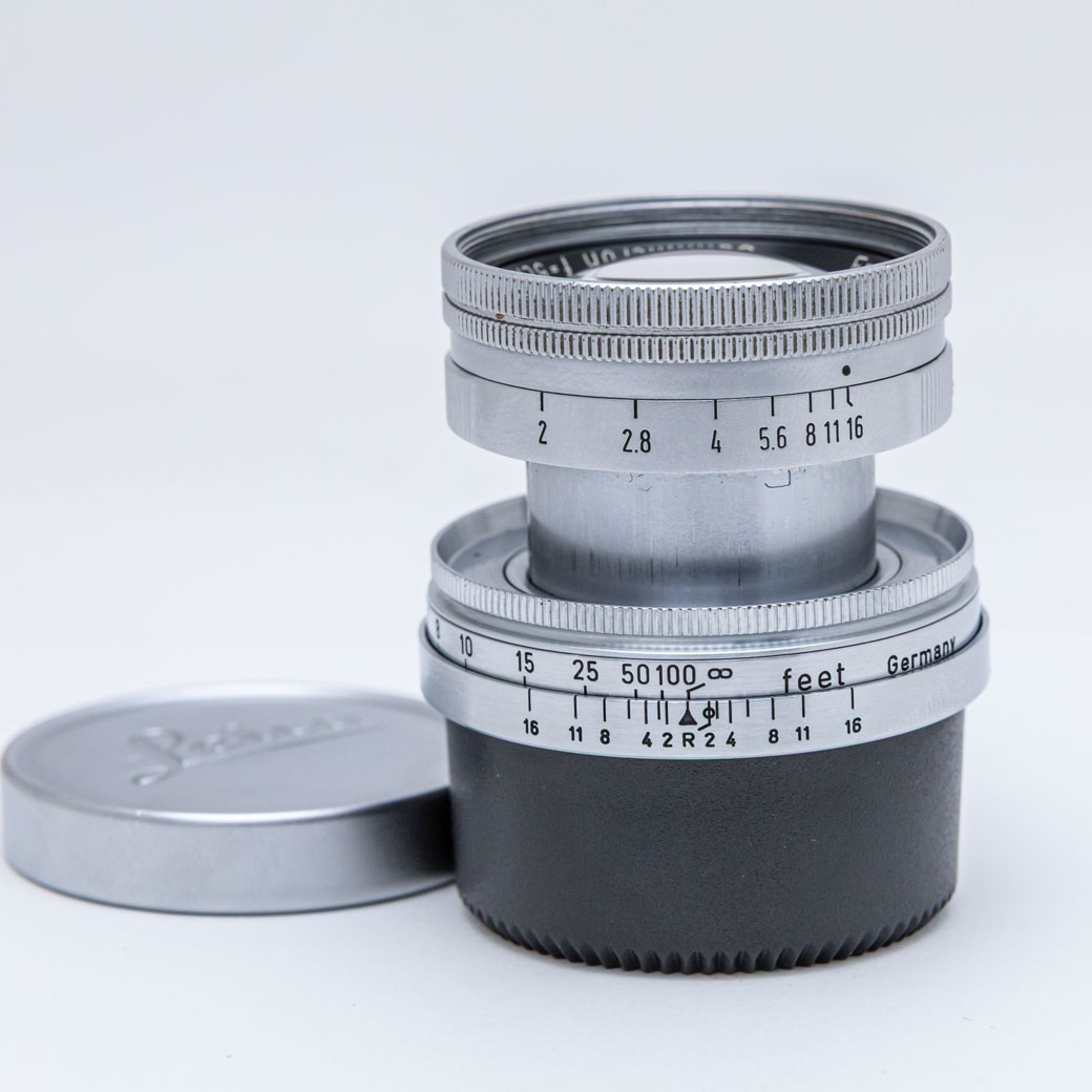 Summicron 5cm F2 沈胴 Lマウント