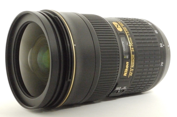 ニコン AF-S NIKKOR 24-70mm F2.8G ED フード付 新品同様