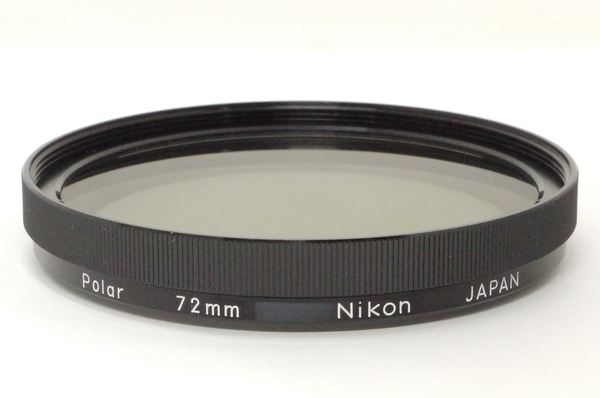 ニコン Polarフィルター 72mm 説明書、ケース、元箱付 新品同様