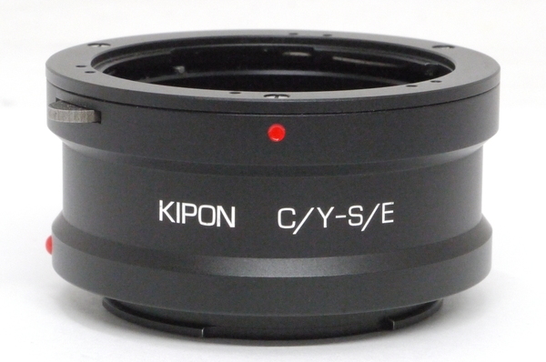 KIPON マウントアダプター (ヤシカ・コンタックスレンズ→ソニーEマウントカメラ) 新品同様