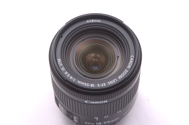 EF-S18-55mm F4-5.6 IS STM + レンズフード EW-63C