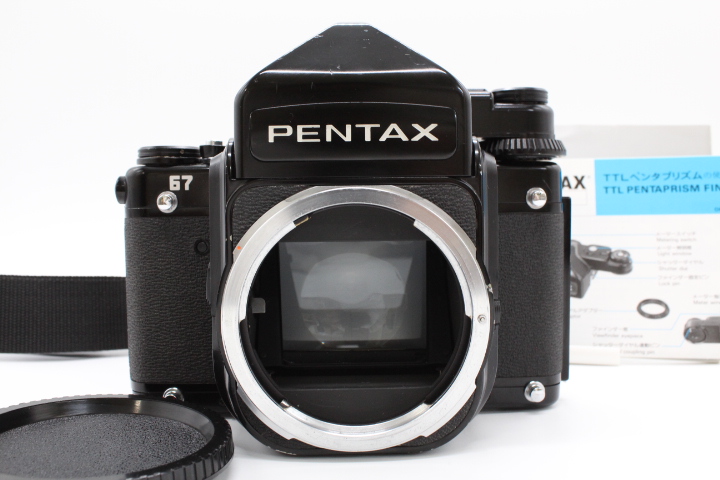 【良品】PENTAX ペンタックス 67 ボディ TTLファインダー 中判フィルムカメラ #LE2025253