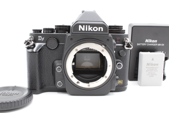 ＜＜シャッター回数12,710回！！＞＞【美品】NIKON ニコン デジタル一眼レフカメラ Df ブラックDFBK #LE2025358