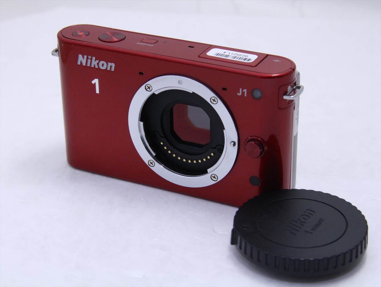 【中古】 ニコン(nikon) Nikon 1 J1 ボディ [レッド]