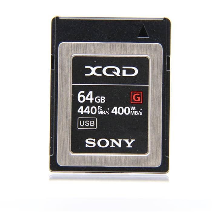 XQDメモリーカード Gシリーズ 64GB QD-G64F