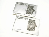 Rolleiflex 3.5F/Rolleiflex 2.8F(和文+英文) 取扱説明書(取説)