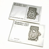 Rolleiflex 3.5F/Rolleiflex 2.8F(和文+英文) 取扱説明書(取説)