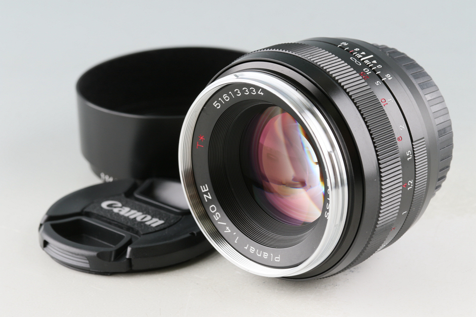 Carl Zeiss Planar T* 50mm F/1.4 ZE Lens for Canon #49748H23