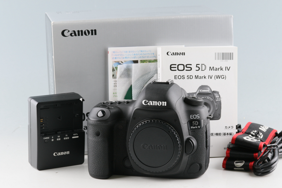 Canon EOS 5D Mark IV Digital SLR Camera With Box #52747L3