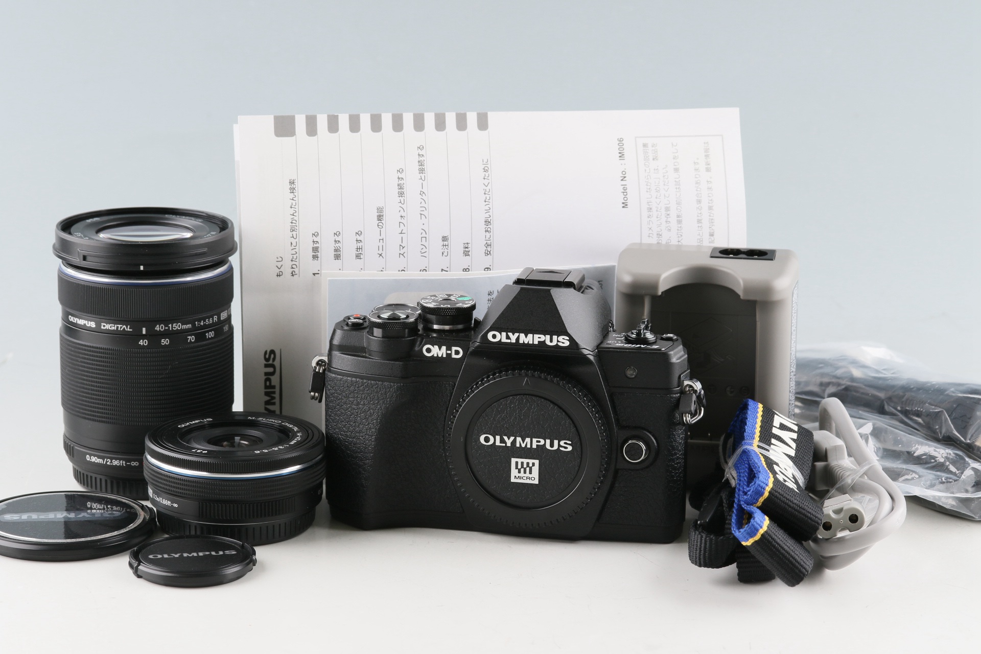 Olympus OM-D E-M10 III + M. Zuiko Digital 14-42mm F/3.5-5.6 + 40-150mm F/4-5.6 Lens *Shutter Count:7