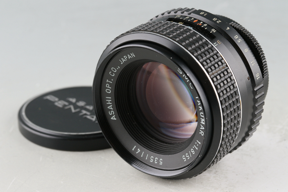 Asahi Pentax SMC Takumar 55mm F/1.8 Lens for M42 Mount #53087F4#AU