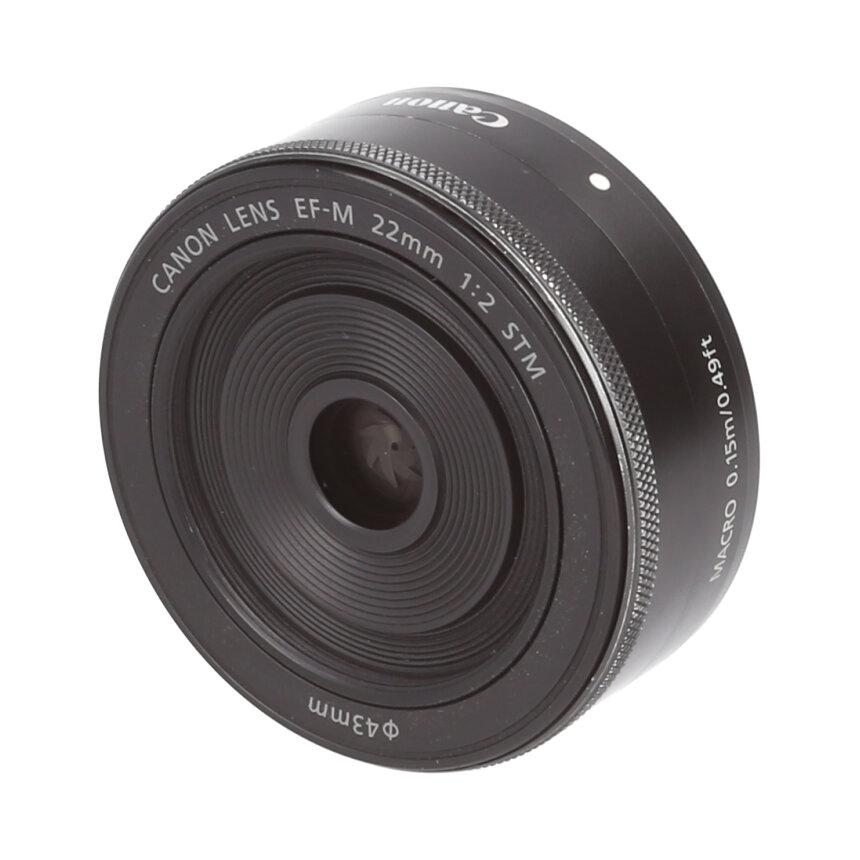 Canon EF-M22mm F2 STM グラファイト 【B】
