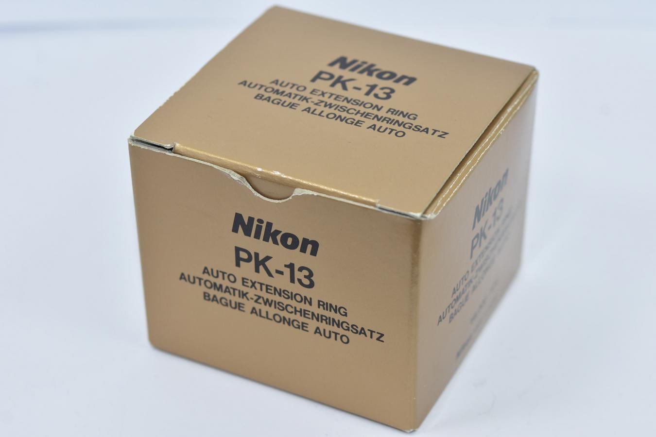 【コレクション向け】 Nikon AUTO EXTENSION RING PK-13 【元箱付一式】
