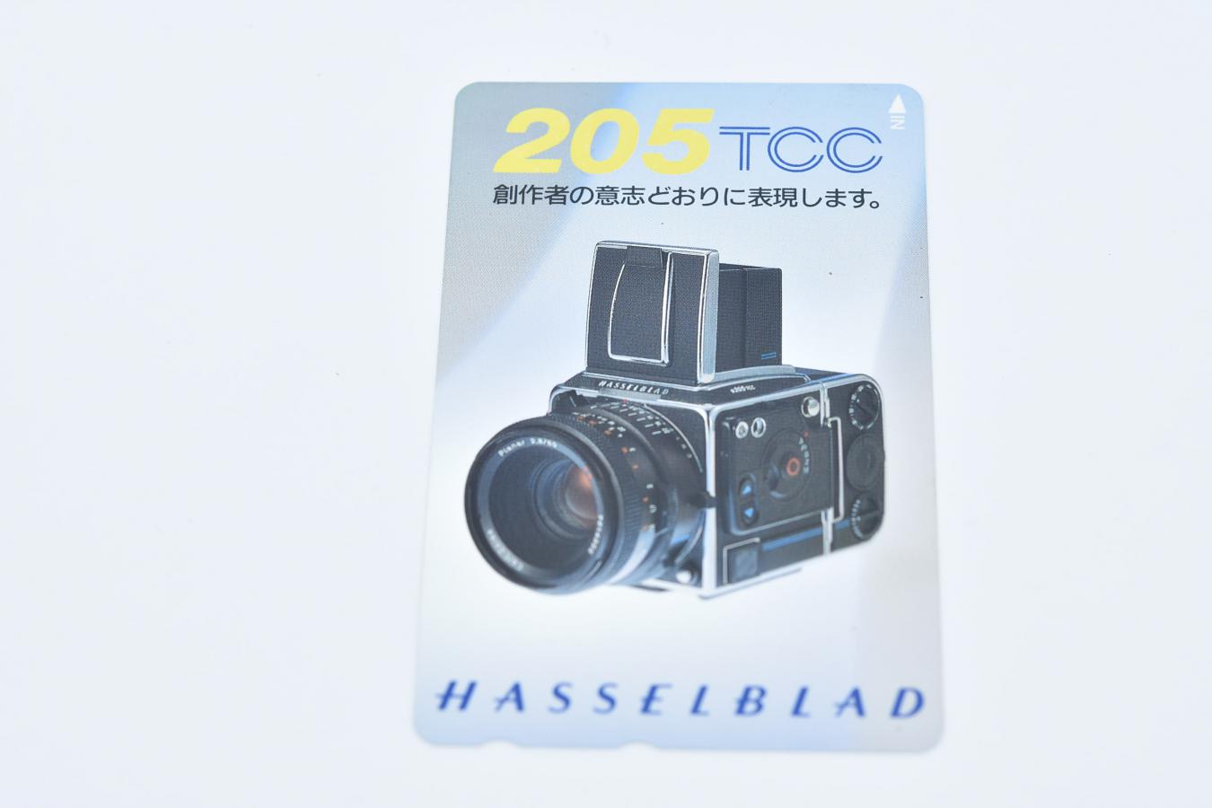 【コレクション向け 未使用】 HASSELBLAD 205TCC テレホンカード