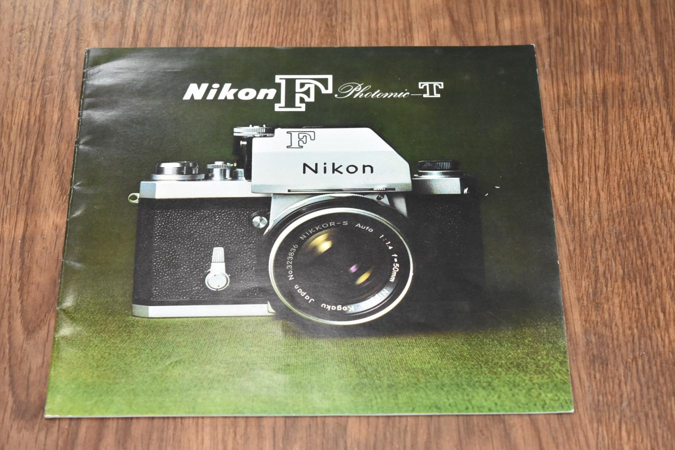 【絶版カタログ 希 少】 Nikon F Photomic T カタログ 【Nikon F 販売当時のオリジナル物】