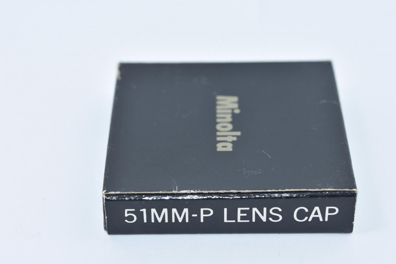 【希 少】MINOLTA 55mm-P LENS CAP 【元箱付】